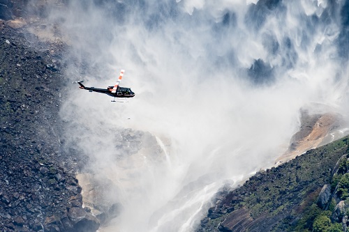 Excursion en hélicoptère à La Réunion